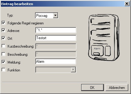 Pocsag-Filter