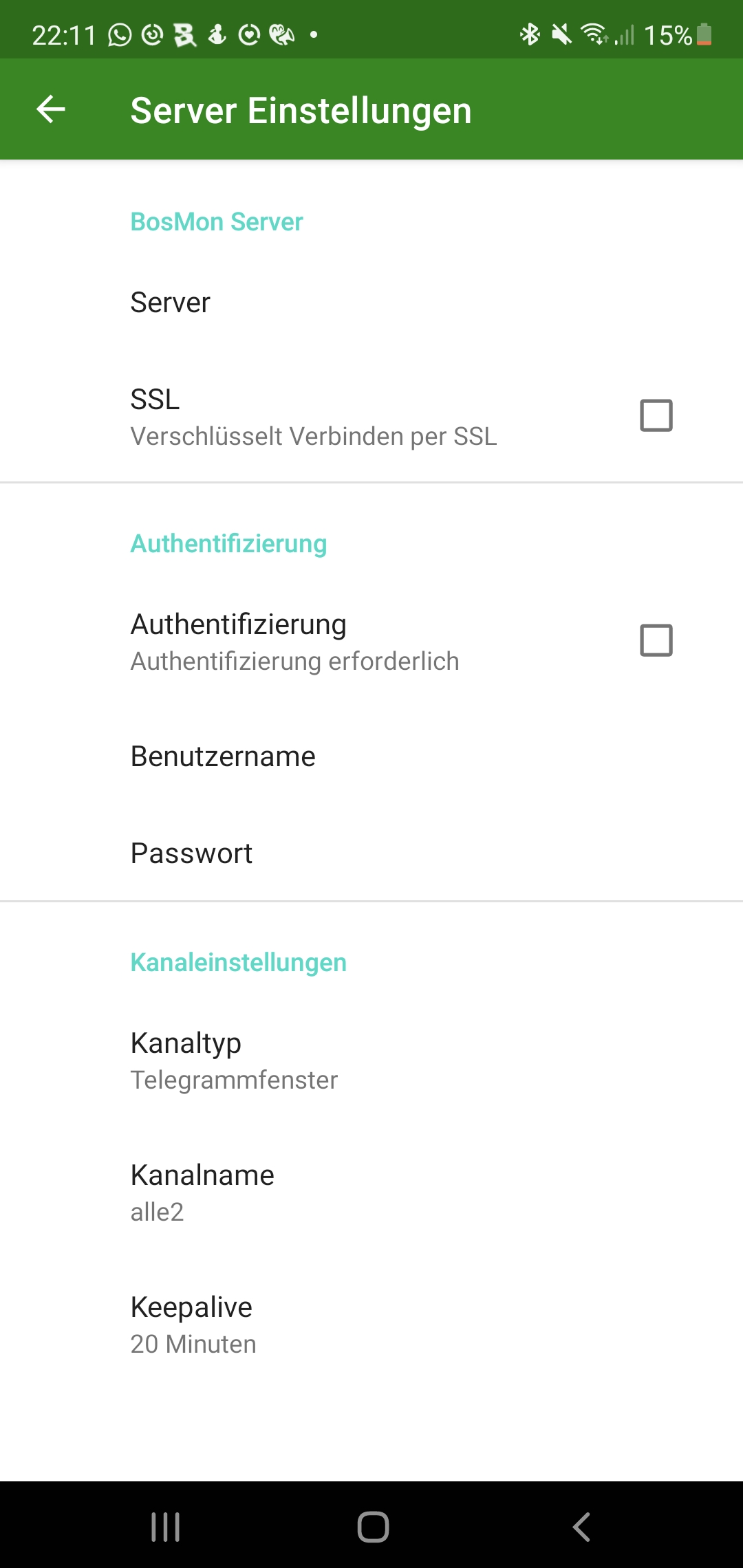 Server gelöscht