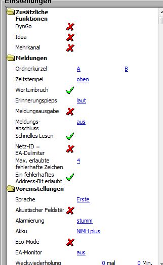 BOSS Einstellungen 1