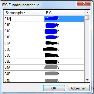 BosMon Kanal-Setup für seriellen Melder Birdy TPL